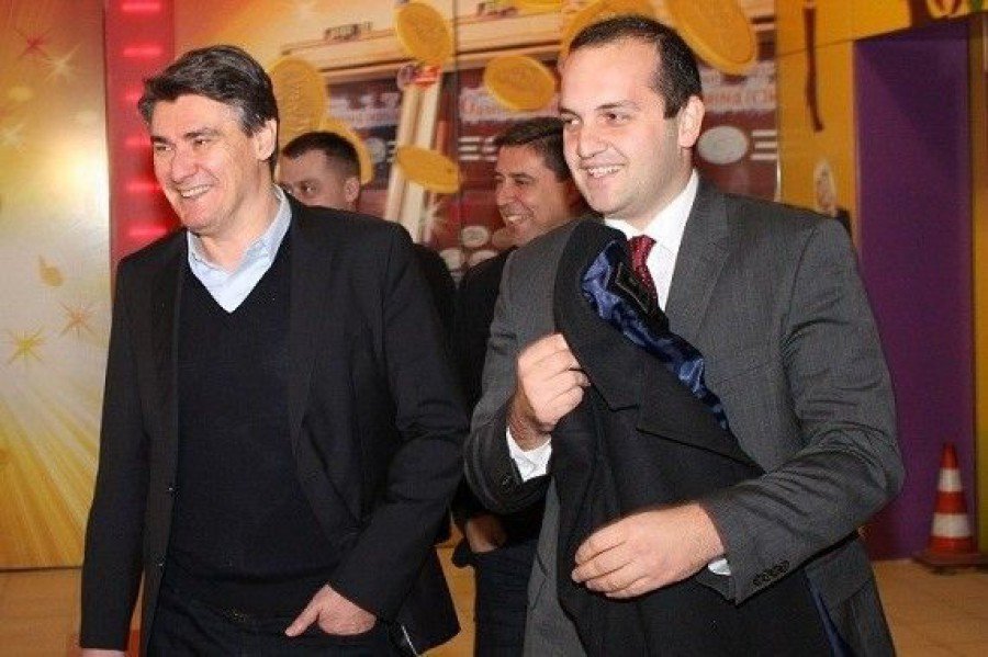 Ivan Klarin s premijerom Zoranom Milanovićem  - Foto Hrvoslav Pavić