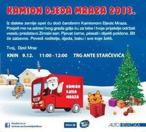 djed mraz kamion