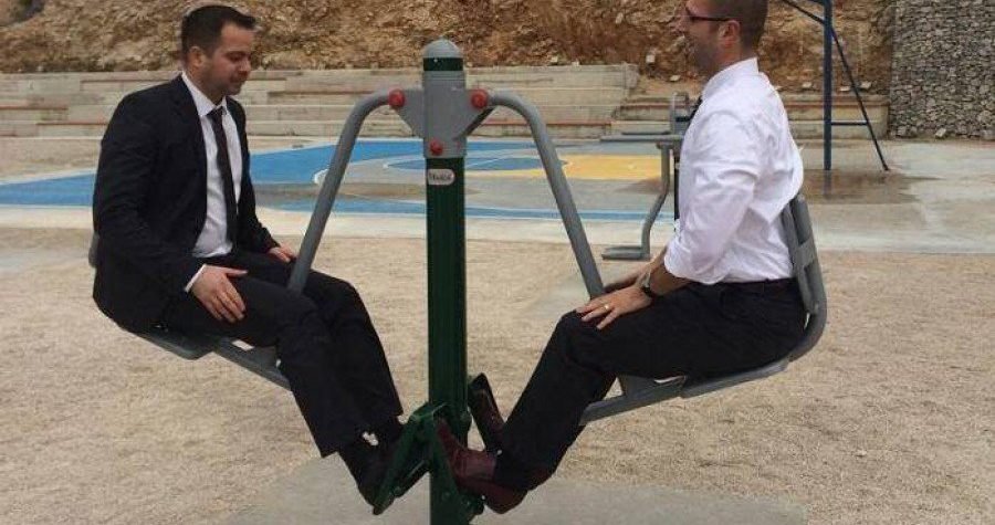 Šibenska gradska plaža Banj s originalnim “plažnim” sadržajem: Fitness na otvorenom!