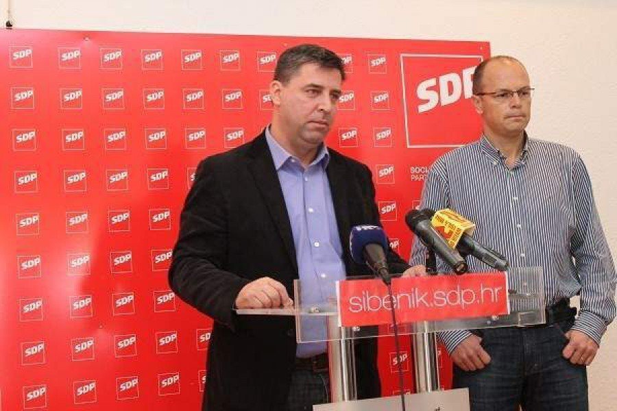 Franko Vidović i Joško Šupe - Konferencija za novinare GO SDP-a (2)