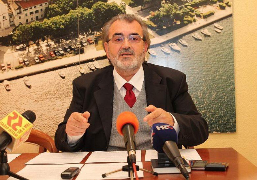 Predsjednik Udruge antifašističkih boraca i antifašista Grada Vodica Josip Zanze (Foto: H. Pavić)