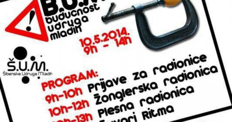 Šibenka Udruga Mladih: u subotu radionice žongliranja, plesa i bubnjanja