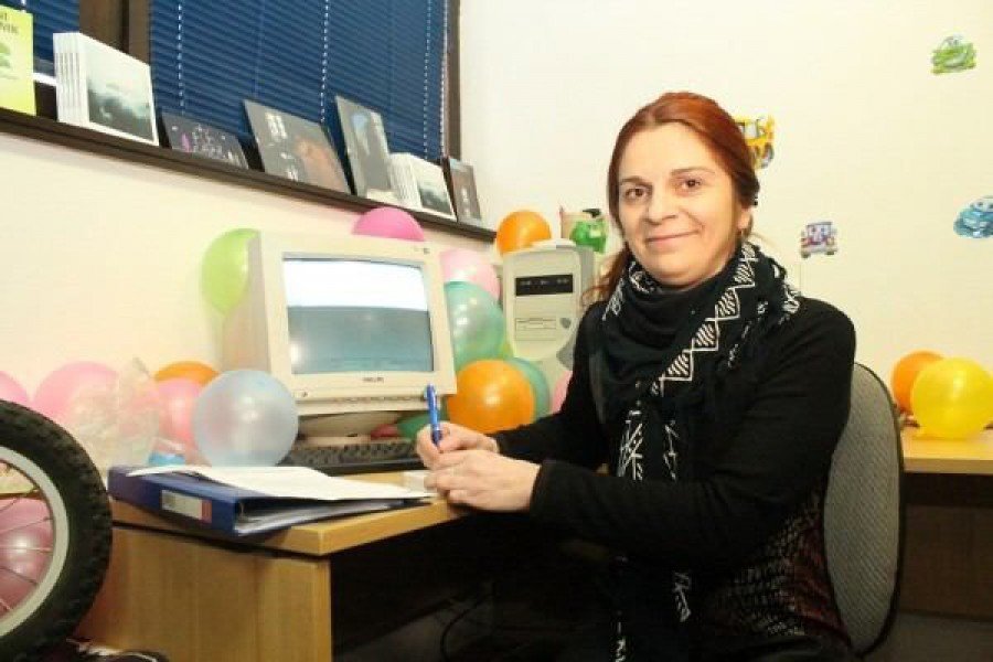 Inga Kukolj, čelnica Elološke udruge Krka - Knin (Foto H. Pavić)