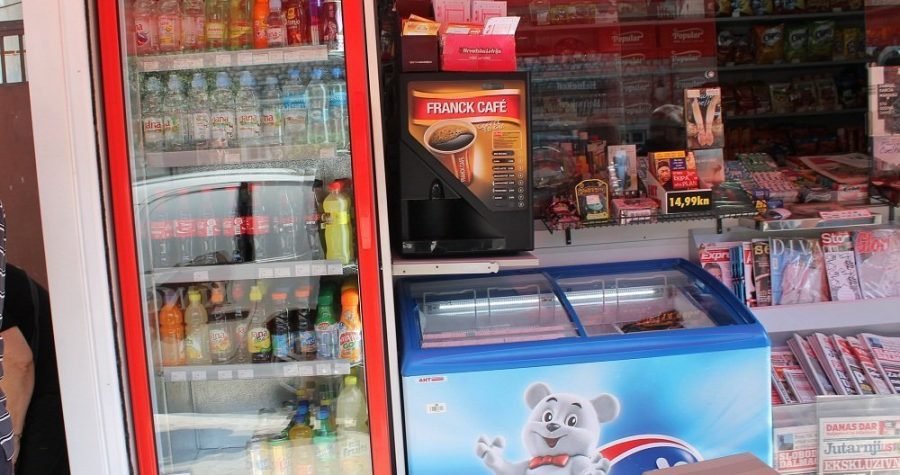 Mjesto za prodaju hladnih i toplih napitaka, sladoleda, pekarskih proizvoda… u Šibeniku možete dobiti za samo 702 kune mjesečno!