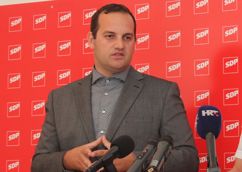 Predsjednik ŽO SDP-a Ivan Klarin (Foto: H. Pavić)