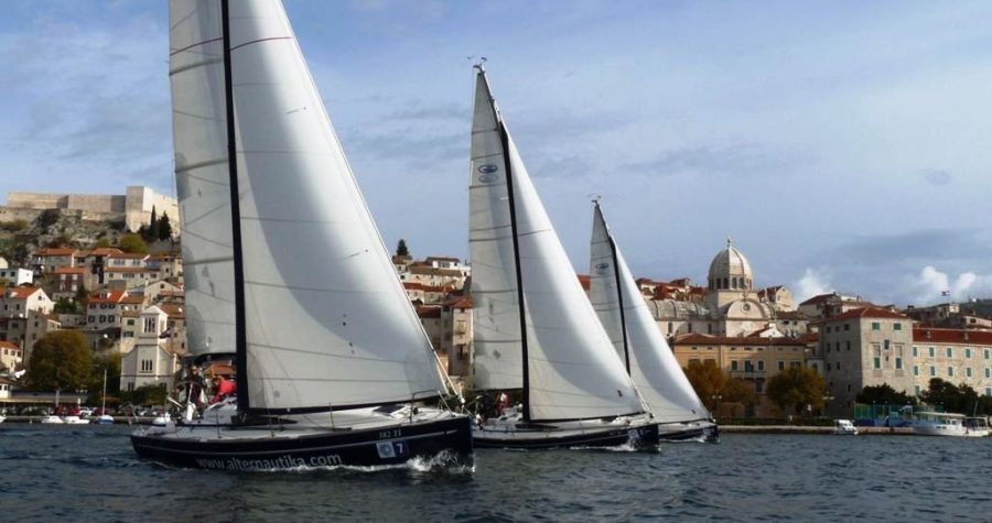 Šibenska regata krstaša: Jedina regata koja se vidi s kopna
