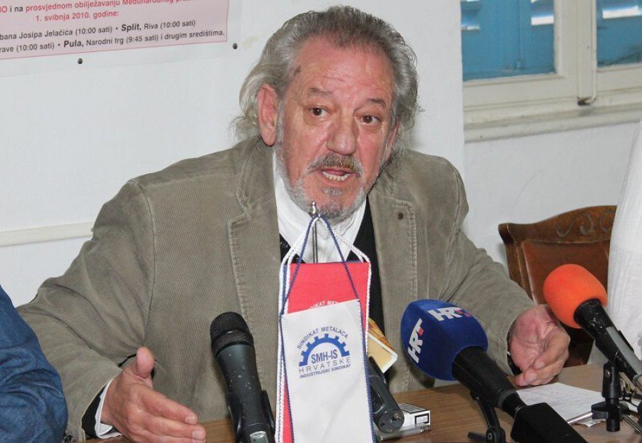 Vedran Dragičević, predsjednik Hrvatskog sindikata metalaca (Foto: H. Pavić)