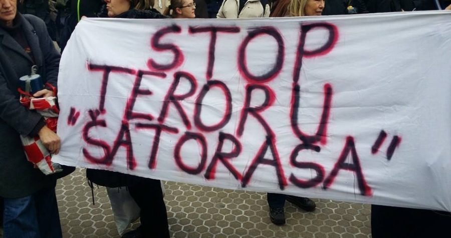 Propao ilegalni prosvjed  protiv ilegalnog prosvjeda: Policija obranila branitelje