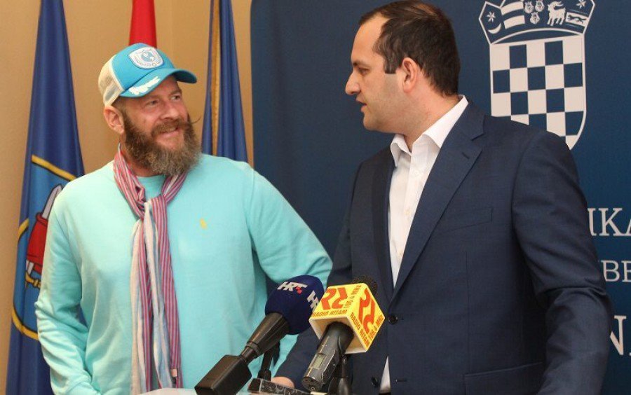 Nick Colgan i Ivan Klarin na konferenciji za novinare (Foto: H. Pavić)