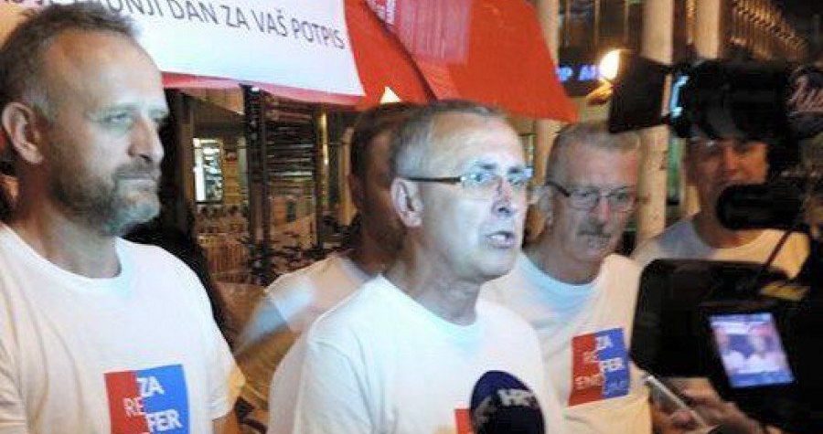 Hoćete s narodom: Referendum svih referenduma uspio, hvala svima koji su dali potpis…