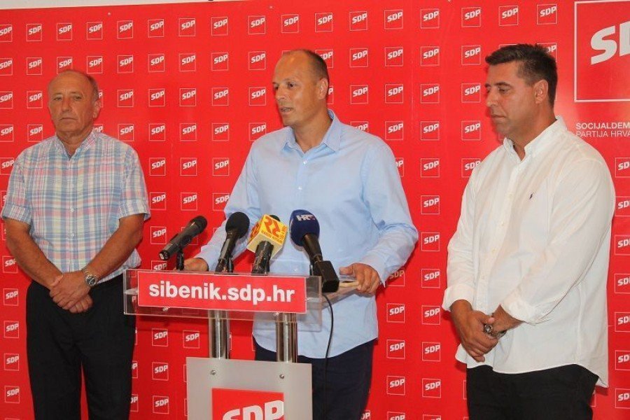 Konferencija za novinare SDP-a - Ivan Rajić, Joško Šupe i Franko Vidović (Foto H. pavić) (1)