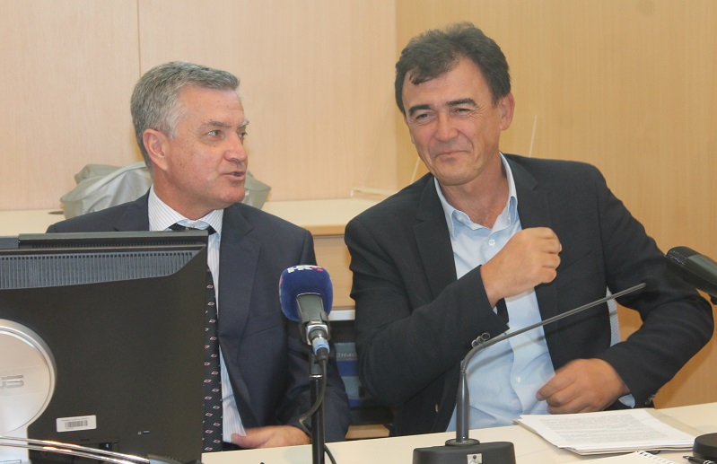 Dr. Željko Burić i Goran Radman (Foto: Tris/H. Pavić)