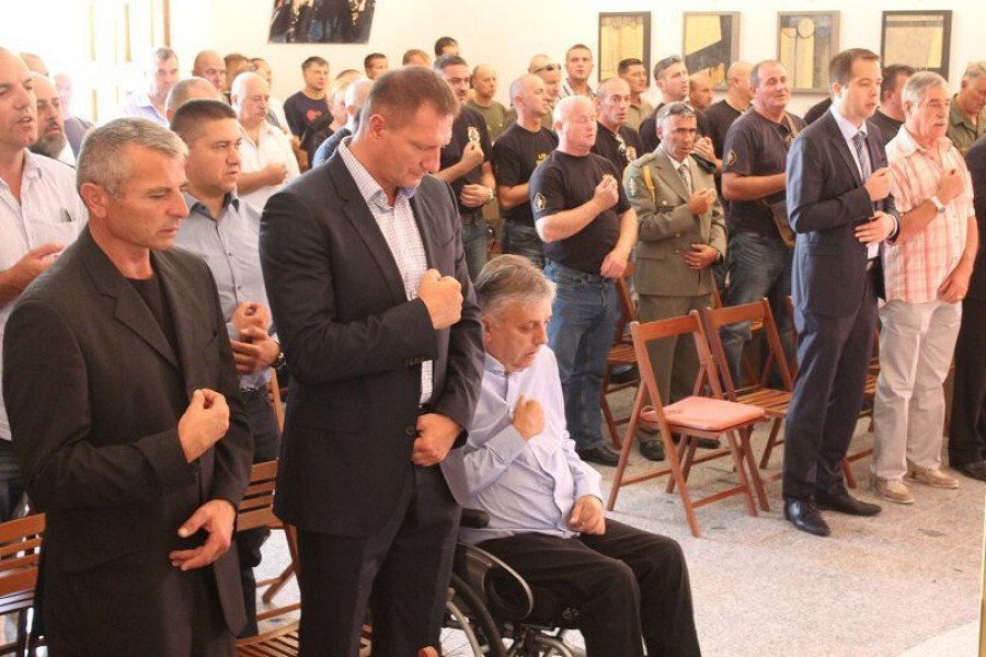 Obilježavanje 25. obljetnice 'Jastrebova' - sveta misa za poginule (Foto: Tris/H. Pavić)