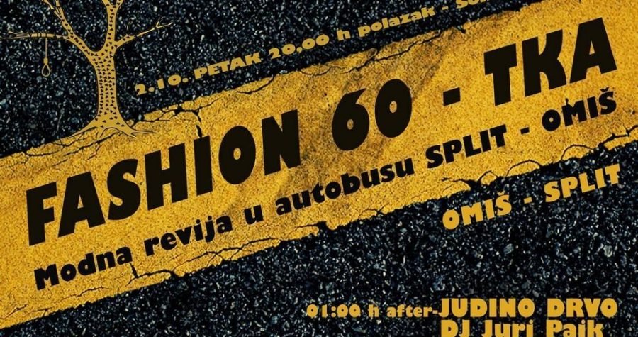 Fashion 60-tka: Moda na lokalnoj autobusnoj liniji broj 60 (Split-Omiš) – polazak u 20 sati