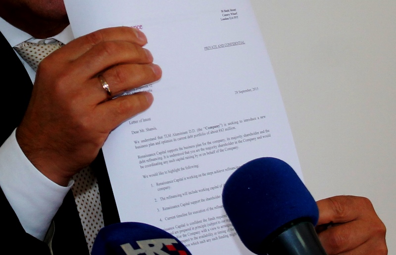 Povjerljivi domunet - pismo namjere 'najveće europske investicijske banke (Foto: H. Pavić)