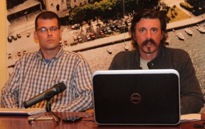 Petar Trebotić i Slave Lukarov - konferencija za novinare Supertoona (Foto: Tris/H. Pavić)