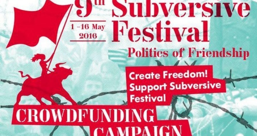 Crowdfunding za 9. Subversive festival: Stvarajmo slobodu zajedno!