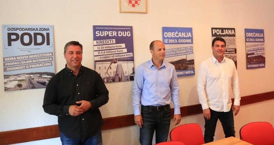 SDP-ova ‘Soba neispunjenih predizbornih obećanja dr. Željka Burića’