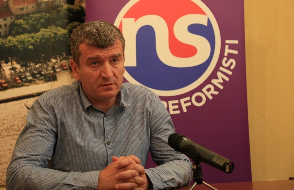 Petar Baranović na današnjoj konferenciji (Foto: Tris/H. Pavić)