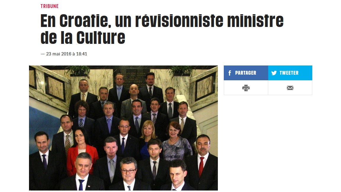 Isječak iz francuskih medija