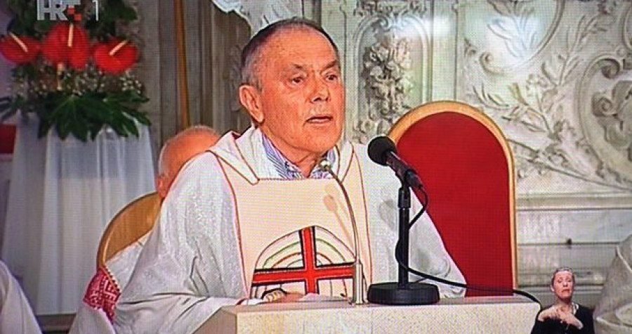 Svećenik Luka Prcela na HTV-u: Ne mogu oprostiti Kolindi Grabar Kitarović što je izjavila da je NDH bila zločinačka
