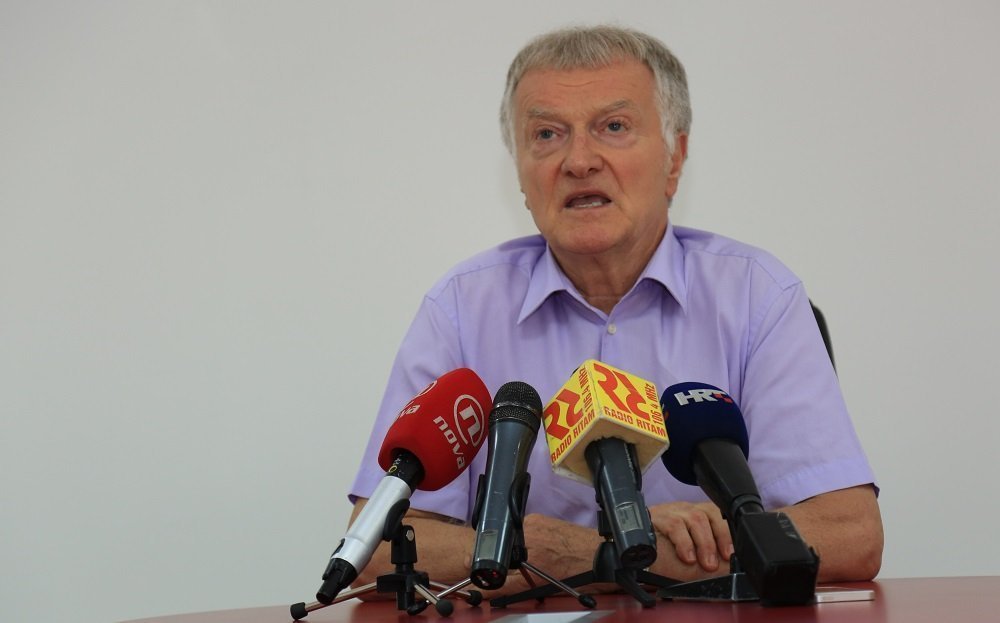Jernej Čokl, predsjednik Uprave Impola na današnjoj konferenciji za novinare (Foto: Tris/H. Pavić)