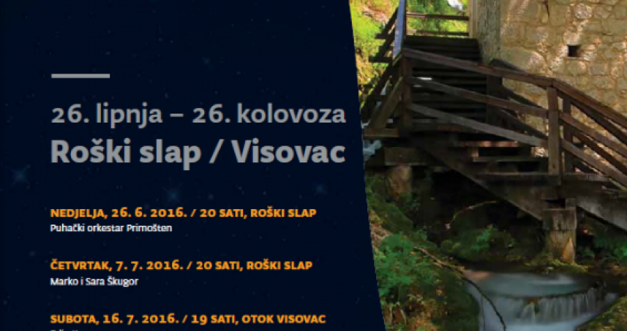 Sve besplatno: NP Krka poziva na Zvuke Krke i Karamazova na Visovcu