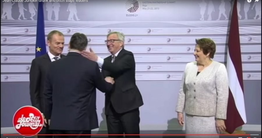 EU video: Veseli Juncker lijepi šamarčine, a Orbanu kaže ‘diktatore’