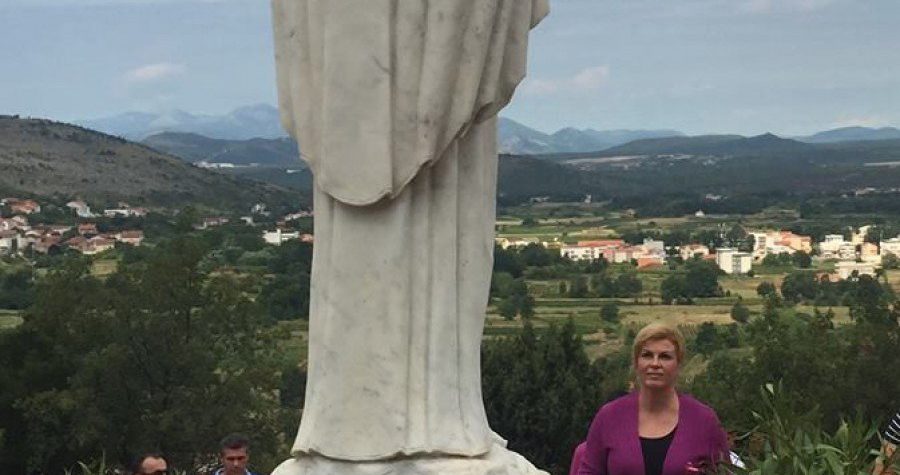 Predsjednica RH tri dana privatno u Međugorju
