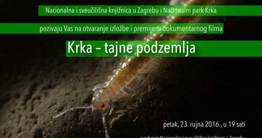 Tajne podzemlja Krke na izložbi u Zagrebu