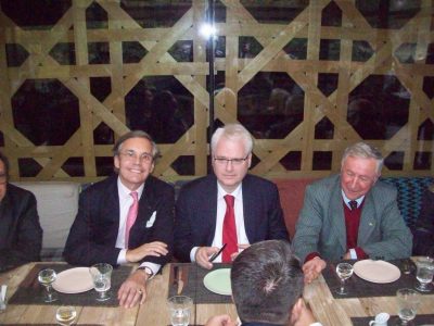 Susret Ive Josipovića i  princa Dimitri Serban Sturdza