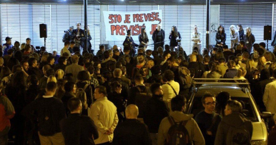 Studentsko vijeće Filozofskog: Voda je ovaj put stvarno došla do grla