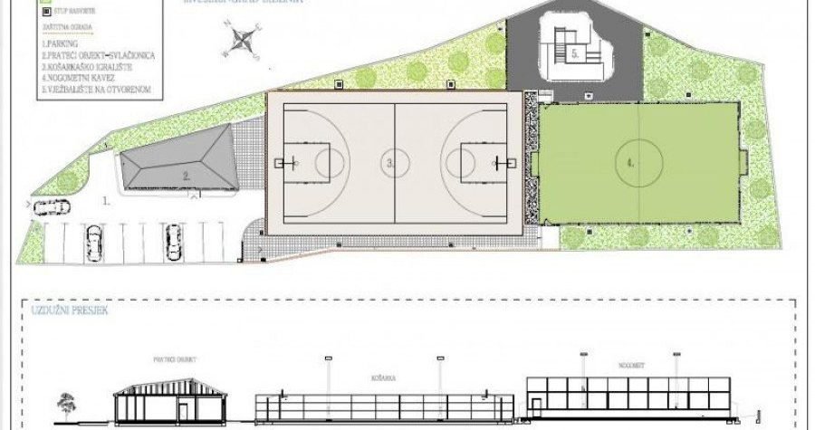 Počinju radovi na Sportsko-rekreativnom centru Ražine Donje