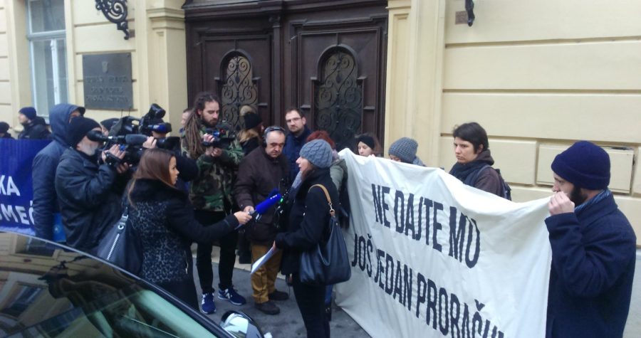 Prosvjed u Zagrebu: Ne dajte Bandiću još jedan proračun