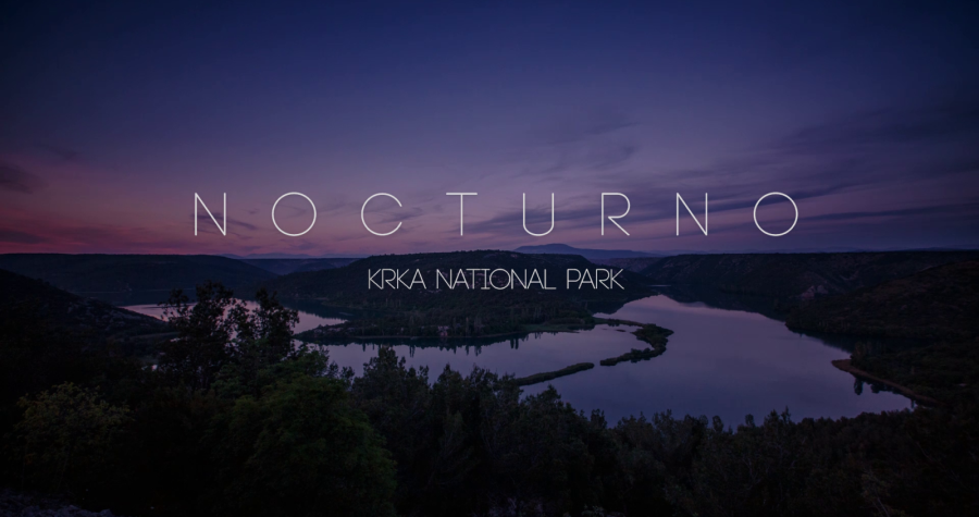 Nocturno: Ubrzana ljepota Krke na mjesečini (VIDEO)