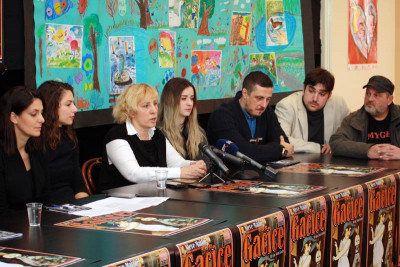 Ekipa predstave danas pred novinarima (Foto: Jozica Krnić)