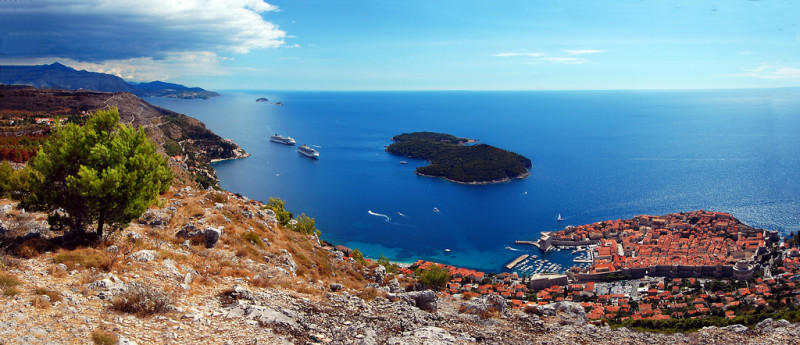 Dubrovnik odozgo