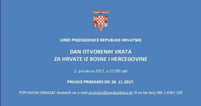 Hrvatice i Hrvati iz Bosne i Hercegovine požurite: Predsjednica susjedne države vam otvara vrata