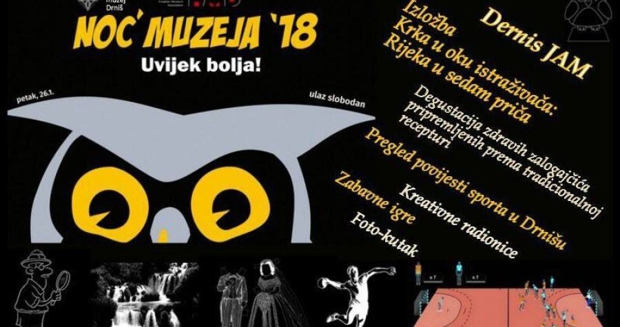 NP Krka i ove se godine pridružuje obilježavanju Noći muzeja