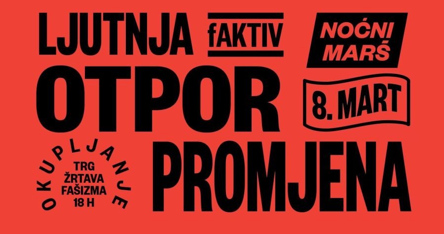 Noćni marševi ZA prava žena u Zagrebu, Rijeci i Splitu