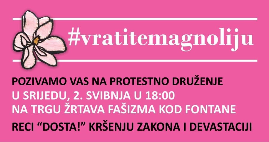 ‘Miševi i komarci’ protiv kršenja zakona i devastacije Zagreba: Protestno druženje svake srijede u 18 sati na Trgu žrtava fašizma