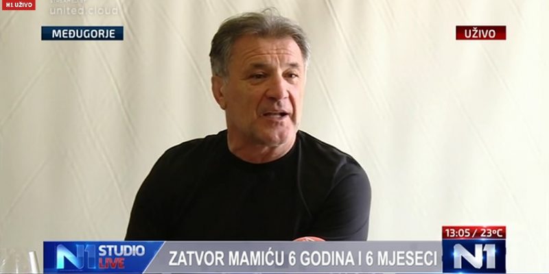 Zdravko Mamić (screenshot/N1)