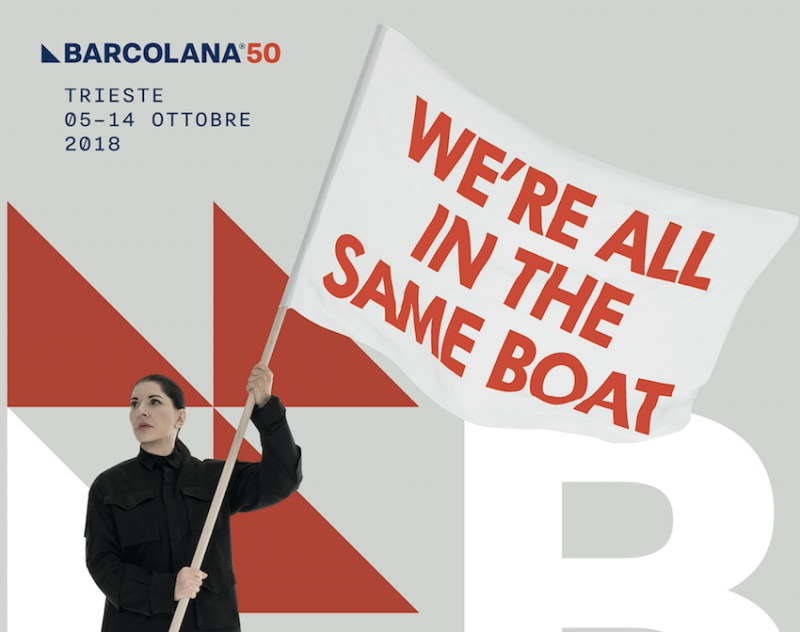 Glupani bez granica: Ultradesničari zabranjuju plakat za regatu Barcolanu radi natpisa – ‘Svi smo mi na istom brodu’