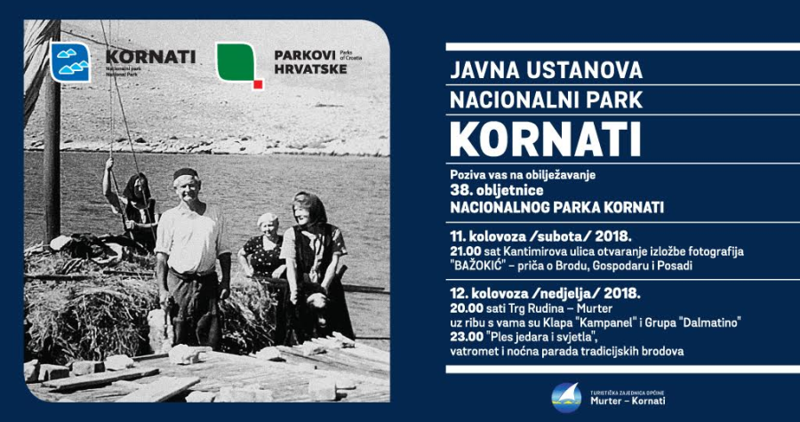 NP Kornati slavi rođendan uz pečenu tunu, vatromet i paradu brodova