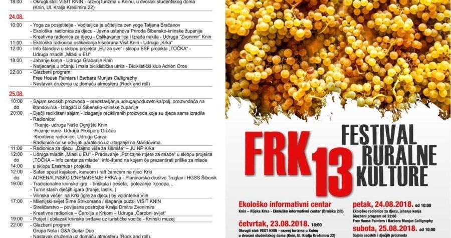 Sretni 13. FRK: Jeftiniji vlak, safari po Krki, konji, pletene čarape, rock&roll, šareni kišobrani i panceta