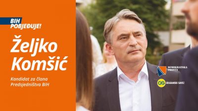 Željko Komšić u HTV-ovoj emisiji Nedjeljom u 2: Mi nismo predstavnici, nego pripadnici naroda, zaklinjemo se BiH, a ne narodu