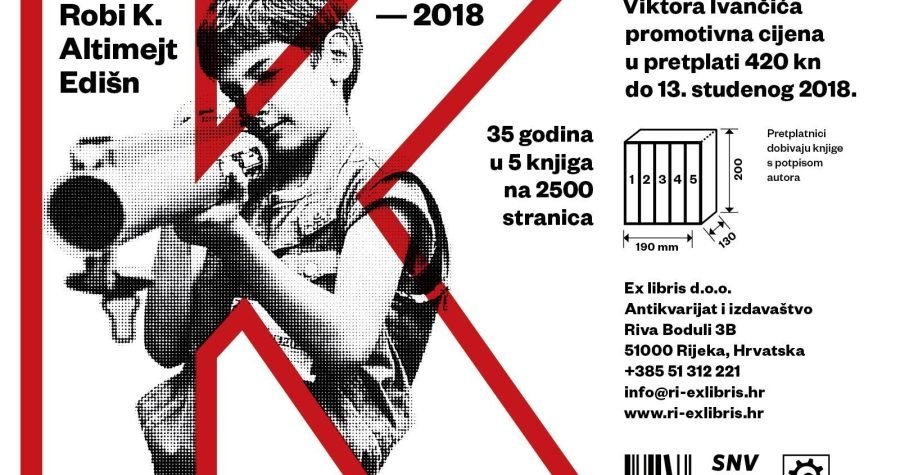 Bilježnica Robija K.: Robijevih 35 godina na 2500 stranica u pet knjiga