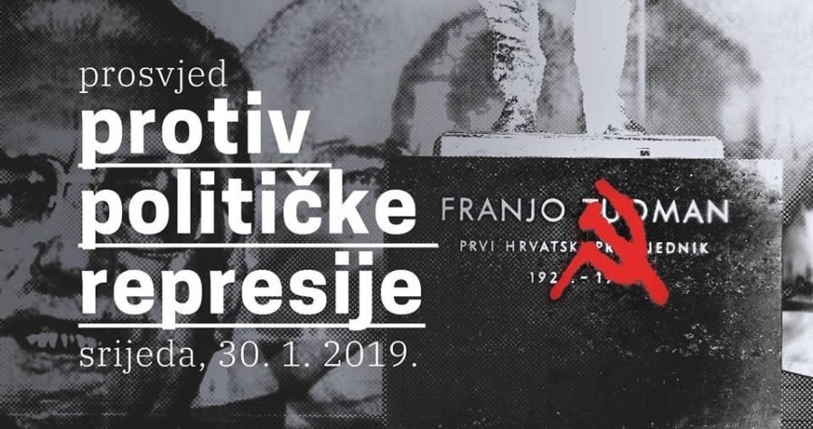 Prosvjed kod predsjednika: Protiv političke represije
