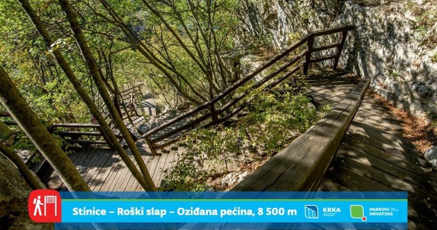 NP„Krka“ predstavlja staze: Lugarev put od stoljetne šume do tisućljetne pećine