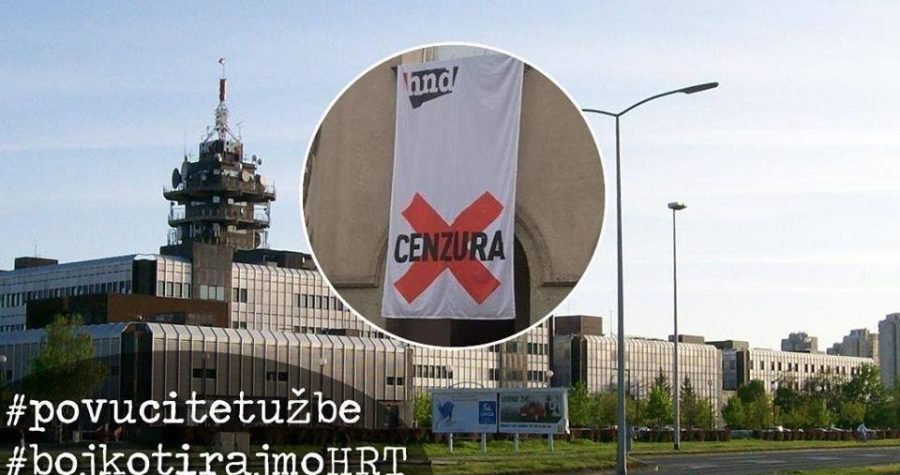 Udruge u znak solidarnosti s HND-om pozvale na bojkot HRT-a
